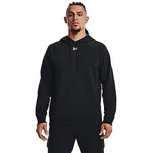 Prime Members: Under Armour Men's Rival Fleece Hoodie (Black) $15.65 + Free S&H