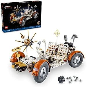 1913-Piece LEGO Technic NASA Apollo Lunar Roving Vehicle Building Set $154 + Free Shipping
