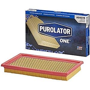 PurolatorOne Advanced Engine Air Filter (various sizes) $6.75