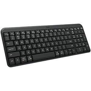 Used/Like New: Logitech K250 Compact Wireless Bluetooth Keyboard w/ Number Pad $10