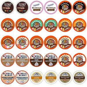 30-Ct The Perfect Samplers K-Cups (Cappuccino & Hot Chocolate Variety Pack) $8.55