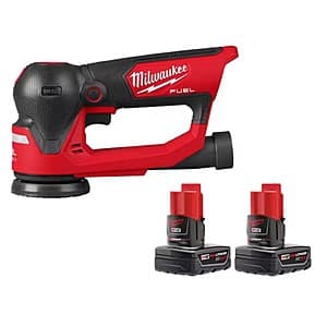 Milwaukee M12 Fuel 12V Brushless 3" Random Orbital Sander w/ 2x 3Ah Batteries $169 + Free Shipping