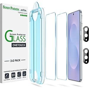 Prime Members: 2-Pk amFilm OneTouch Glass Screen Protectors (Galaxy S, Pixel) from $4 + Free S/H