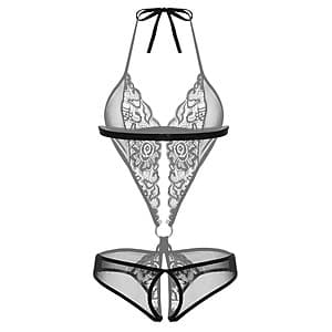 Avidlove Women's Deep V Lingerie Lace Bodysuit (various) $5.50