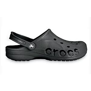 Crocs Baya Clog in classic design, available in men's and women's styles with ventilation ports.