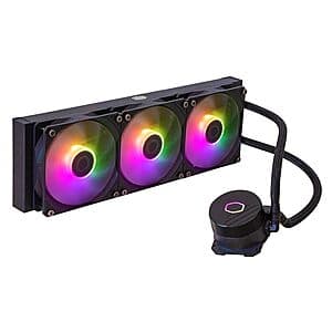 Cooler Master MasterLiquid 360L Core ARGB CPU Liquid Cooler $40.05 + Free Shipping