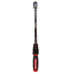 CRAFTSMAN 3/8" Drive Click Torque Wrench, 20-ft/lb to 100-ft/lb $55 & More + Free Shipping