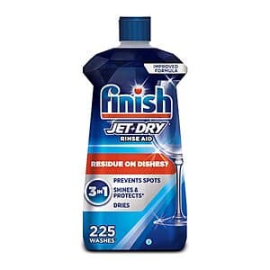 23-oz Finish Jet-Dry Dishwasher Rinse Aid $6.60 w/ S&S