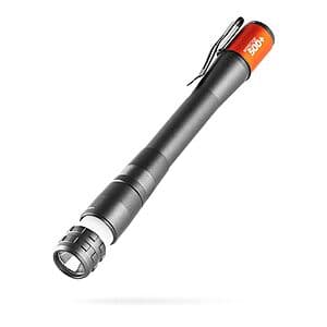 500-Lumens NEBO Inspector 500+ Flex Pen Rechargeable LED Flashlight $18