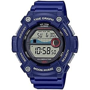 Casio WS1300H Series Digital Watch (blue) $17.95