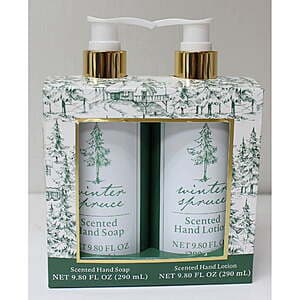 Bath & Beauty Gift Sets: U Style Hand Soap & Lotion Set (Winter Spruce) $2.50 & More
