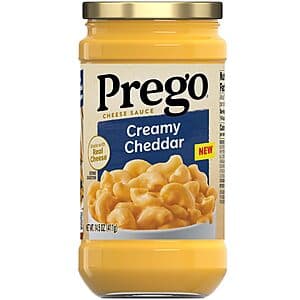14.5-oz Prego Creamy Cheddar Cheese Sauce Jar $2.35 w/ Subscribe & Save
