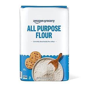 80-Oz Amazon Fresh All Purpose Flour $2.15 w/ S&S