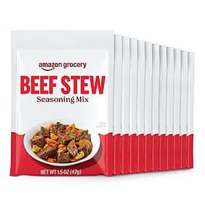 Select Accts: 12-Count 13.8-Oz Amazon Grocery Beef Stew Seasoning Mix $5.50 w/ Subscribe & Save