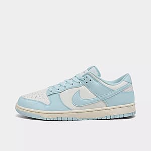 Nike Men's Dunk Low Retro Casual Shoes (Pale Ivory/Glacier Blue, Sizes 9.5-14) $59.50 + Free S&H on $75+