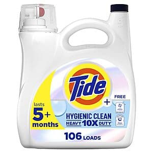 149-Oz Tide Hygienic Clean Heavy Duty Liquid Laundry Detergent $14.20 w/ Subscribe & Save