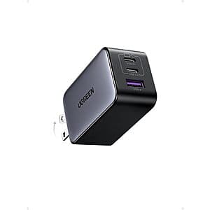 UGREEN USB Charging Accessories: 3-Port UGREEN 65W Nexode USB-C GaN Wall Block $24 & More