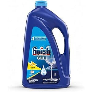 Select Accts: 75oz Finish Gel Liquid Dishwasher Detergent (Lemon Scent) $4.60 w/ Subscribe & Save