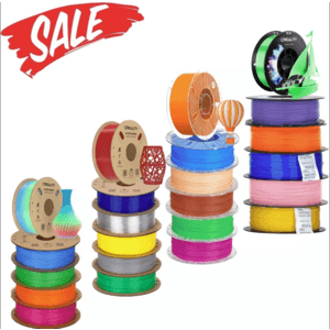 10-ct 1-kg Creality Hyper PLA/PETG/RFID/Soleyin/Silk/ABS/ASA 3D Filament from $77.25 + Free S&H