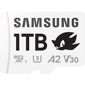 Prime Members: 1TB Samsung PRO Plus Sonic The Hedgehog microSDXC + Adapter $70 + Free Shipping