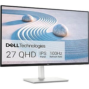 27" Dell S2725DS QHD 1440p 100Hz IPS Monitor $150 + Free Shipping