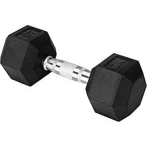 40-lb Yes4All Chrome Grip Encased Hex Dumbbell $32.75