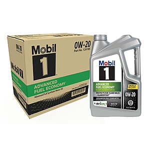 3-Pack 5-Qt Mobil 1 Full Synthetic Motor Oil (Various) $68.90 + Free Shipping