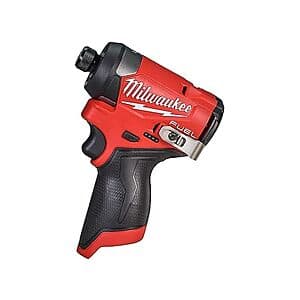 Milwaukee M12 FUEL 12V Brushless 1/4" Hex Impact Driver (Bare Tool) $73 + Free Shipping w/ Prime