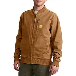 Carhartt Men's Rugged Flex Duck Bomber Jacket (Carhartt Brown) $72 + Free S&H