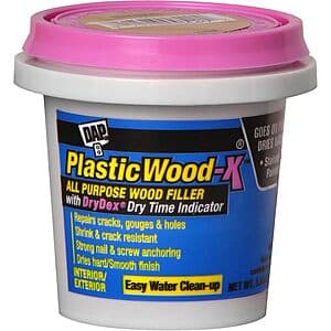 5.5-Oz DAP Plastic Wood-X All Purpose Wood Filler w/ DryDex Dry Time Indicator $4.95