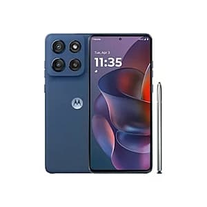 Metro by T-Mobile 128GB Motorola Moto g stylus Smartphone + 1-Mo. Service $65 w/ Number Port-In + Free S&H