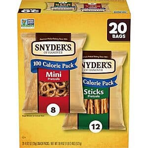 Pantry Snacks: Pepperidge Farm, Snyder's of Hanover, Cape Cod, Goldfish, Lance Extra $10 Off $30+ & More