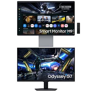 Samsung EPP/EDU: 32" 4K Smart Monitors: M9 QD-OLED 165Hz + Odyssey G7 IPS 144Hz $900 + Free S&H