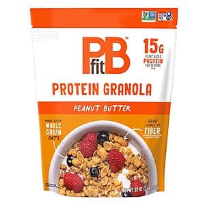 Select Accounts: 32-Oz PBfit Peanut Butter Protein Granola $10.45 w/ Subscribe & Save