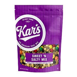 34-oz Kar’s Nuts Sweet ‘N Salty Trail Mix $7.95