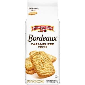 6.75-Oz Pepperidge Farm Bordeaux Caramelized Crisp Cookies $2.75 w/ Subscribe & Save