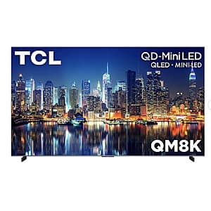 98" TCL QM8K Series QD-Mini LED 4K 144Hz Smart Google TV + Installation $3000 + Free Delivery