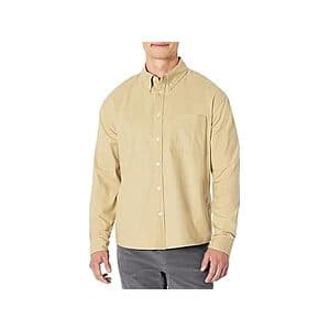 Amazon Essentials Men's Modern Oversized Fit Cotton Button Down Shirt (3 colors) $10 + Free Shipping w/ Prime