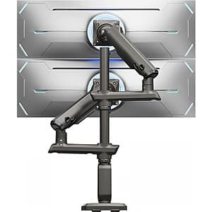 Prime Members: HUANUO Adjustable Dual Monitor Arm Mount for 13-49" Monitors $98.80 + Free S/H