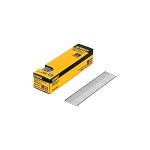 2500-Pack DeWalt 1" x 18-Gauge Brad Nails $4.20