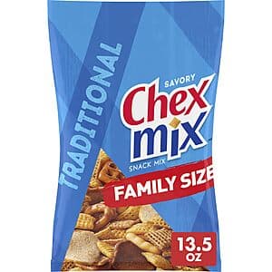 10-ct 13.5-oz Chex Mix Snack Mix + 4-ct 16.9-oz Betty Crocker Blueberry Muffin Mix $26.85 w/ Subscribe & Save