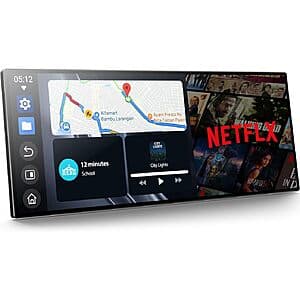 Volam 11'' Wireless Touchscreen Carplay Screen w/ Backup Camera & More $93.80 + Free S&H