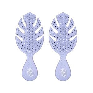 2-Count Wet Brush Go Green Travel Detangler Hair Brush (Purple) $4 + Free S&H w/ Amazon Prime