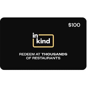 Costco Members: $100 inKind eGift Card (Email Delivery) $65