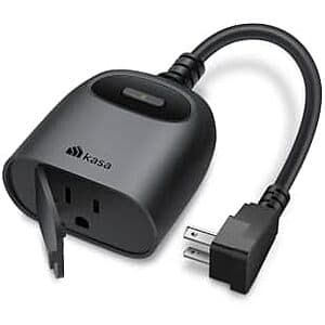 Kasa Outdoor Wi-Fi Smart Plug + 25% Back w/ Prime Card $13.25