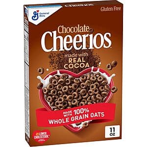 11-oz Chocolate Cheerios Cereal $2.25 w/ S&S