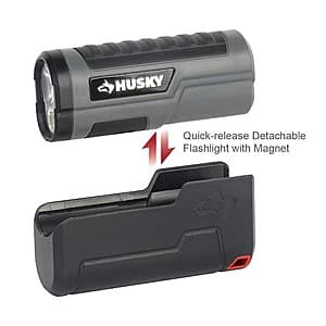Select Home Depot Stores: Husky 500-Lumen Rechargeable Flashlight w/ Holster $5.30 (Pricing/Availability Will Vary)