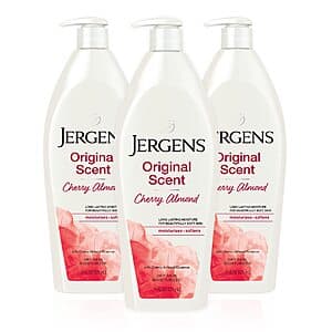 Select Accounts: 3-Pack 21-Oz Jergens Original Scent Dry Skin Body Lotion $6.20 w/ Subscribe & Save