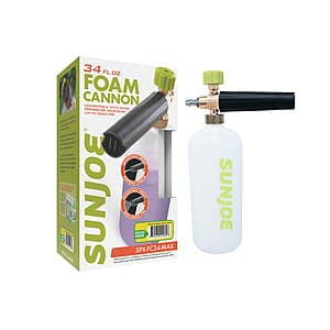 34oz Sun Joe Foam Cannon Pressure Washer Attachment w/ 1/4" Quick Connect $9.70