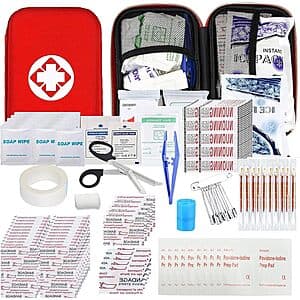 275-Piece YIDERBO First Aid Kit w/ Bag $9.85